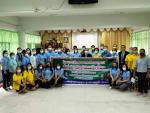 ผู้บริหารและคณะครู ร่วมต้อนรับคณะศึกษาดูงาน จากองค์การบริหารส่วนตำบลทุ่งลูกนก  อำเภอกำแพงแ...